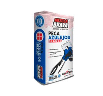 pega azulejos blanco